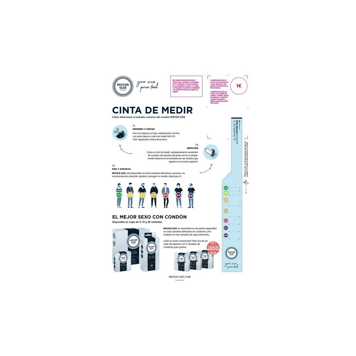 Kondomer Mister Size Pure Fell Extra Fine Ekstra fin